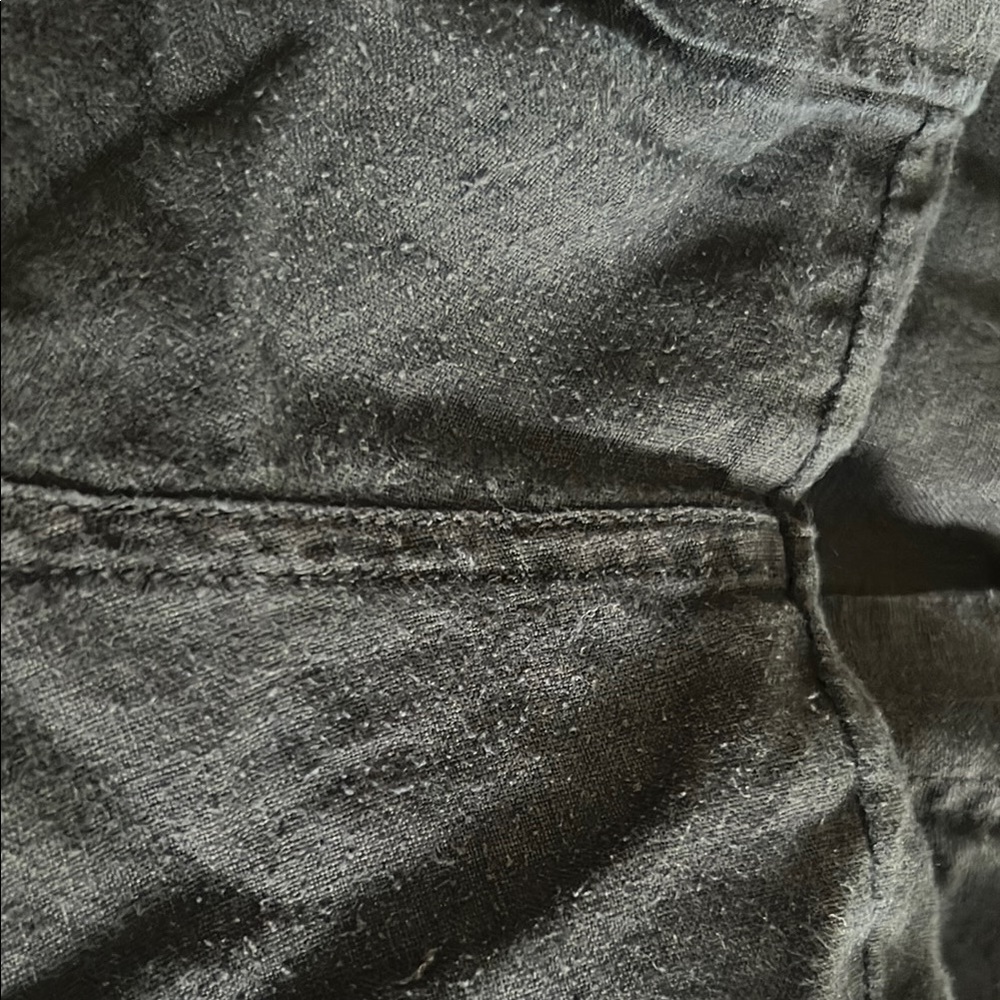 Black Drawstring Shorts - Picture 4 of 5